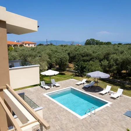Olea Luxury Villa Skala Rachoni  Esterno foto